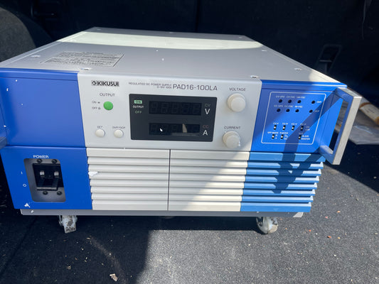 KIKUSUI PAD16-100LA 16V/100A, 0-16V 100A